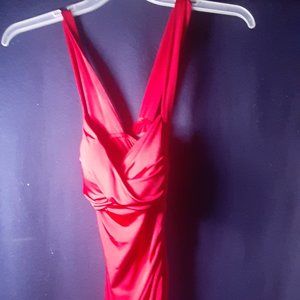 Red party/ event dress